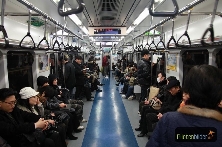 Seoul in subway